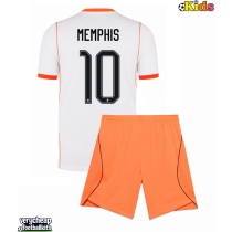 Netherlands Memphis Depay #10 Replica Away Minikit World Cup 2026 Short Sleeve (+ pants)